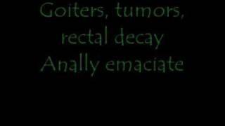 Watch Cattle Decapitation Colonic Villus Biopsy Performed On The Gastrointestinally Incapable video