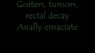 Watch Cattle Decapitation Colonic Villus Biopsy Performed On The Gastrointestinally Incapable video