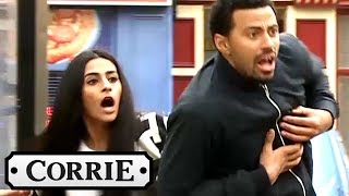 Coronation Street - Racist Thugs Attack Kevin's Garage!