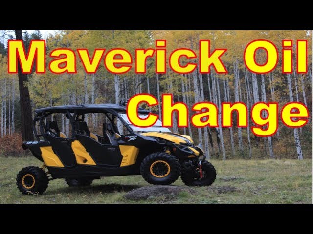 UTV Maintenance: Oil Change Can Am Maverick Max (AND Maverick 1000R 2 Seaters)