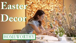 EASTER DECORATIONS | Set the Table with Kimberly Schlegel Whitman | Sugar Eggs, 
