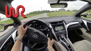 2017 Acura NSX - POV Test Drive (Binaural Audio)