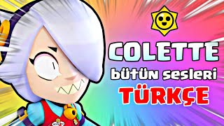 Colette Bütün Sesleri̇ Türkçe Anlami Starr Park - Brawl Stars