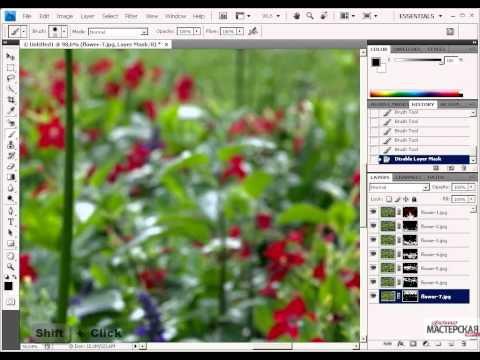 Как в photoshop сделать резкость снимка