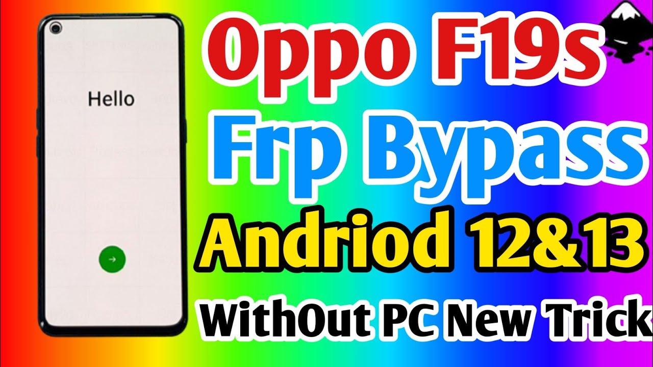 Oppo F19s Frp Bypass Andriod 12 Update || Oppo Cph Oppo F19s Frp Bypass Andriod 12 Update || Oppo Cph
