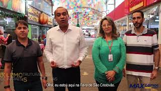Visita técnica com direito a almoço na Feira de São Cristóvão.