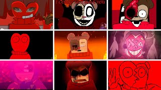 Fnf An Ode To A Friends Multiverse Part 2 All Cutscenes - Aotaf Twiddlefinger Retake