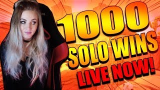 Fortnite - NEW UPDATE TOMORROW! ROAD TO 1000 SOLO WINS! LIVE GAMEPLAY. 987 SOLO WINS