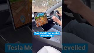 Tesla Out Here Levelling Up Its Games In The New Model Y Juniper This Racing Game Is Incredible