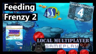 Feeding Frenzy 2 - 4 Player Local Multiplayer Xbox 360 - Gameplay
