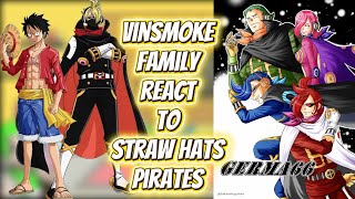 Vinsmoke Family React To Sanjis Bond With The Straw Hat Crew One Piece Gacha React