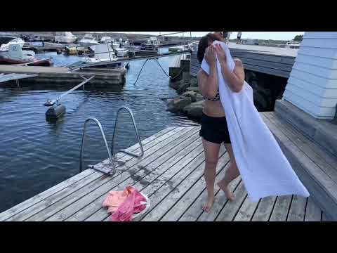 Ligo challenge to all my yt friends in Europe 16 degrees in the water