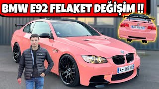 Fransadan Bmw E92 Getirip Türkiyede Modifiye Ettim M3 Yaptık Kaderi Değişti