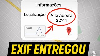 2241 O Exif Cravou O Bairro O Relógio Dela Desenhou A Rota. O Que Eu Faço Com Isso?