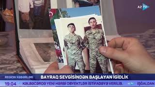Vətənin Keşiyinə Bayraqla Getdi, Bayraqla Döndü - Vətən Müharibəsi Şəhidimiz Zöhrab Abbasov
