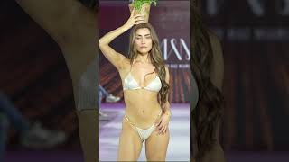 Megan Mae Catwalk At Miami Swim Week 2024