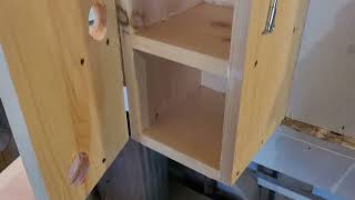 Purple Martin Birdhouse Made From Pine Wood In Its Building Stages Video Shot On Nov. 25, 2022