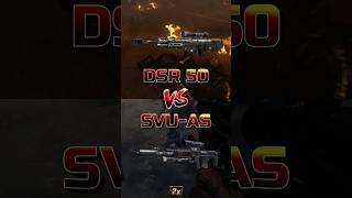 Dsr 50 Vs Svu-As Cod Zombies Weapon Comparison
