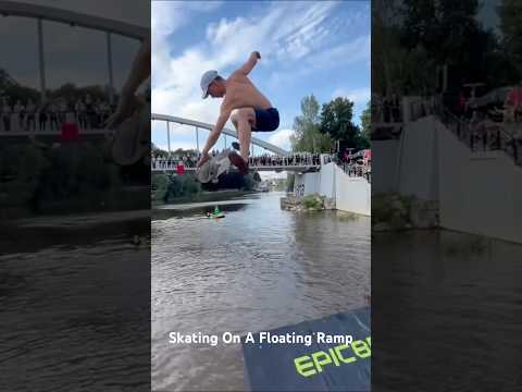 💦 Danny Leon Skates A Floating Ramp!