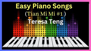 Teresa Teng Tian Mi Mi Piano Lesson For Intermediate Advance - Piano Tutorial
