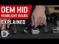 OEM HID Headlight Bulbs EXPLAINED | Diode Dynamics