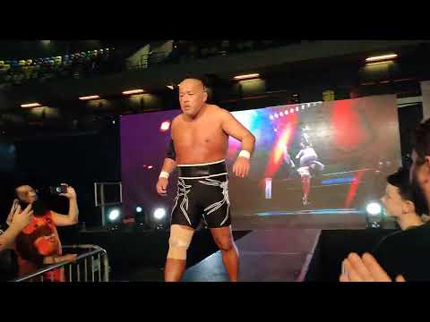 "Stone Pitbull" Tomohiro Ishii entrance at NJPW Royal Quest III