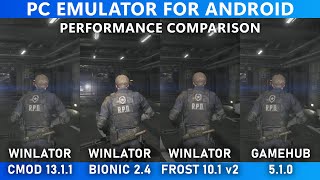 Resident Evil 2 Pc On Android Winlator Cmod Vs Winlator Bionic Vs Winlator Frost Vs Gamehub