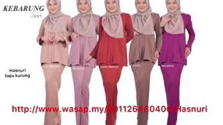 Hot Hot Hot Baju Kurung Hasnuri