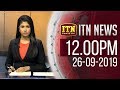 ITN News 12.00 PM 26-09-2019