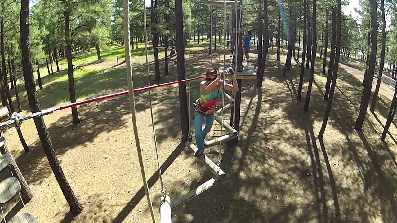 Flagstaff Extreme Adventure Course Green Course YouTube