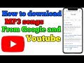 How to download MP3 songs from Google for free. 💯💯💯 Working Trick.