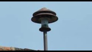 Oude luchtalarm sirene test. Elektror s3b eerste maandag van de maand Rotterdam