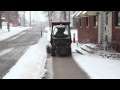 Ventrac Sidewalk Snow Management