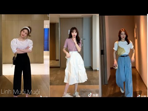 Tik Tok Trung Quốc 🇨🇳: Phối đồ mùa hè cực đẹp cho cô nàng7
