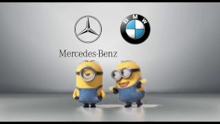 Mercedes-Benz vs. BMW Minions Style