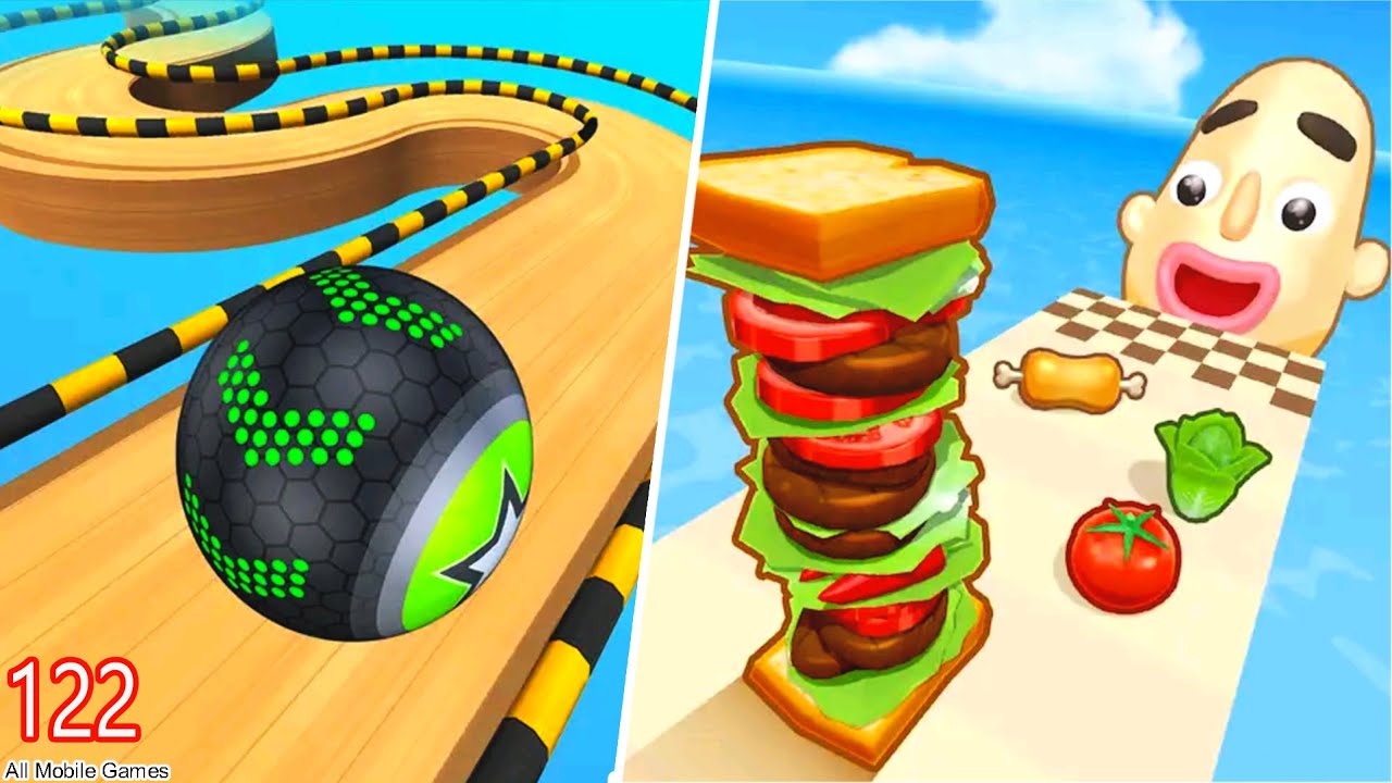 Going Balls VS Sandwich Runner – All Levels Gameplay APK Going Balls VS Sandwich Runner – All Levels Gameplay APK