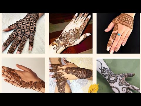 20 most beautiful mehndi designs/ Amazing mehndi designs part 7 😀