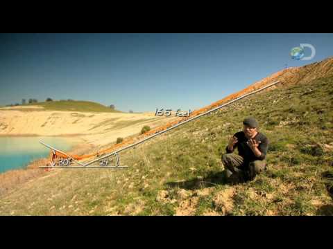 MythBusters Adam's Super Slide Waterslide Wipeout