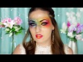 OMG Neon Rainbow Makeup ♥ Bright Colors!!