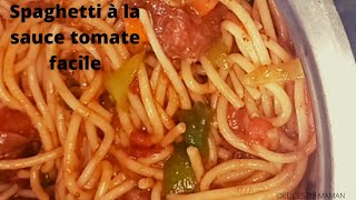 Spaghetti À La Sauce Tomate Autrement Spaghetti Comme Chez Diallopasta With Tomato Sauce
