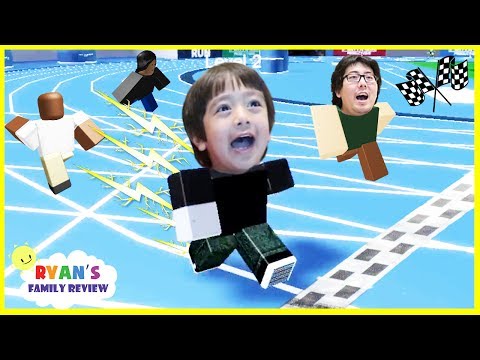 ROBLOX Floor is Lava! Let's Play Family Game Night with Ryan's Family Review - YouTube