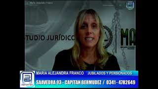 DRA MARIA ALEJANDRA FRANCO - JUBILADOS Y PENSIONADOS 15-04-21
