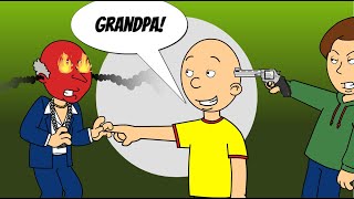 Caillou Calls Mr Hinkle Grandpagiga-Punished