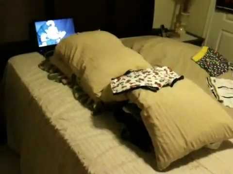 Humping pillows to masturbate
