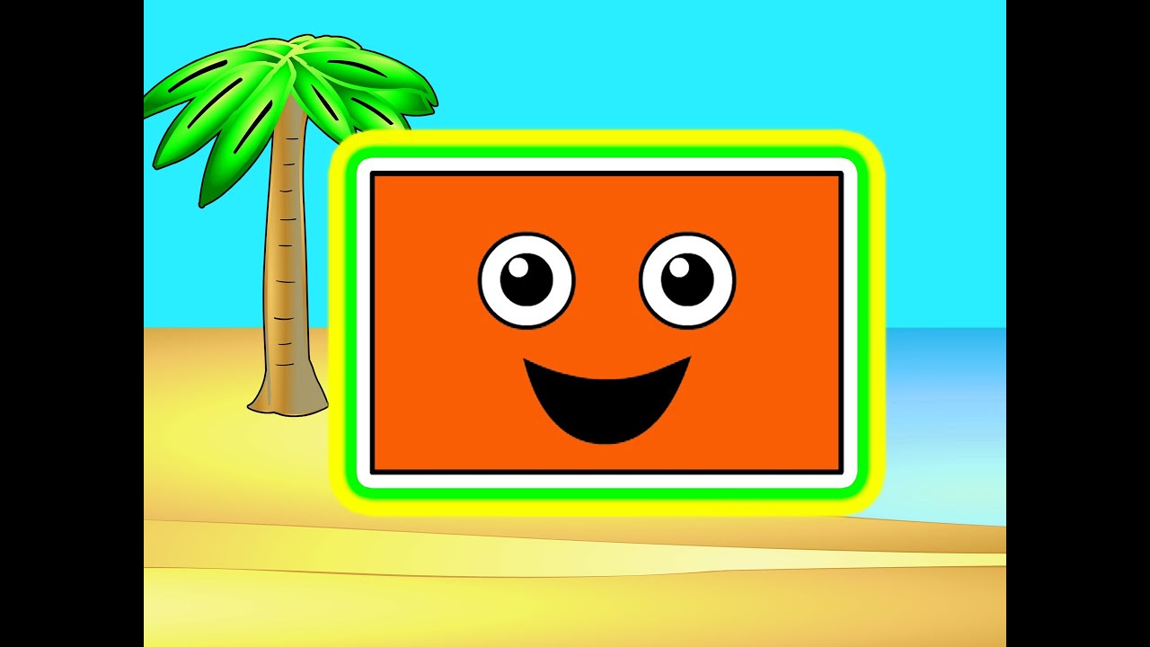 "Island Shapes Groove" - Learn Shapes, Teach Shapes, Baby Toddler