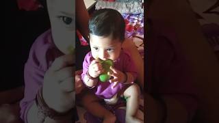 Baby Mango Eating