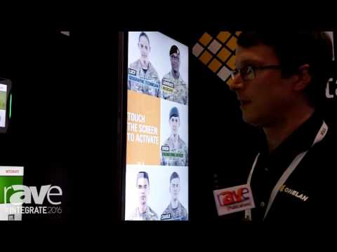 Integrate 2016: Onelan Features New Reserva Digital Meeting Room Signs