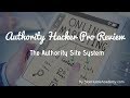 Authority Hacker Pro Review - The Authority Site System