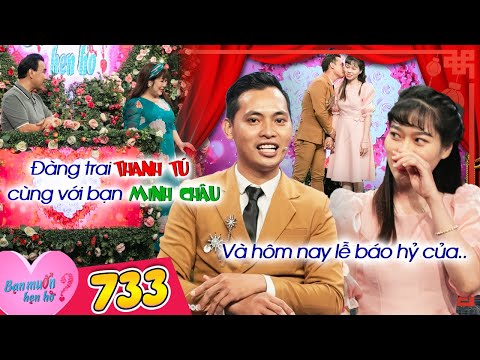 Bạn Muốn Hẹn Hò 733 I Chàng MC LÀM SẴN KẾ HOẠCH, vừa mở rào là BIẾN SÂN KHẤU thành lễ cầu hôn cô gái