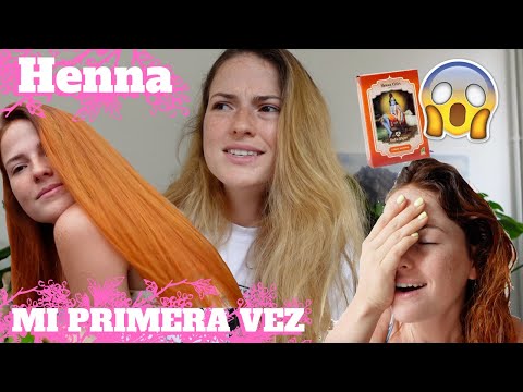 Me TIÑO el PELO con HENNA por PRIMERA VEZ